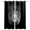 curtain lion hologram effect