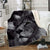 blanket lion black and white ambiance