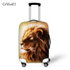 lion suitcase cover celestial radiation
