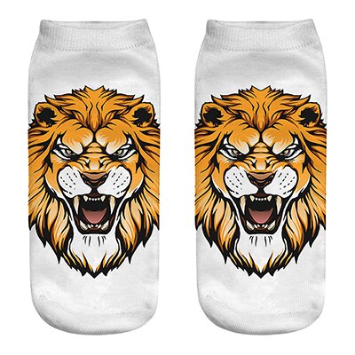 sock with caricatured lion's head