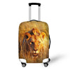 suitcase cover lioness getting ready to hunt