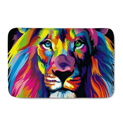 rug lion of all colors