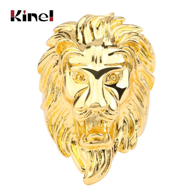Ring lion's head