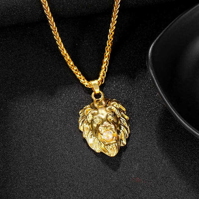 Necklace Lion Head Of Pack Leader