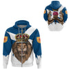 hoodie crowned lion
