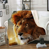 Blanket Lion Wild Admiration