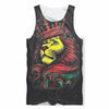 tank top majestic lion head crowned king