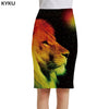 skirt lion of color red, yellow, green