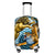 suitcase cover lion and fighting tiger